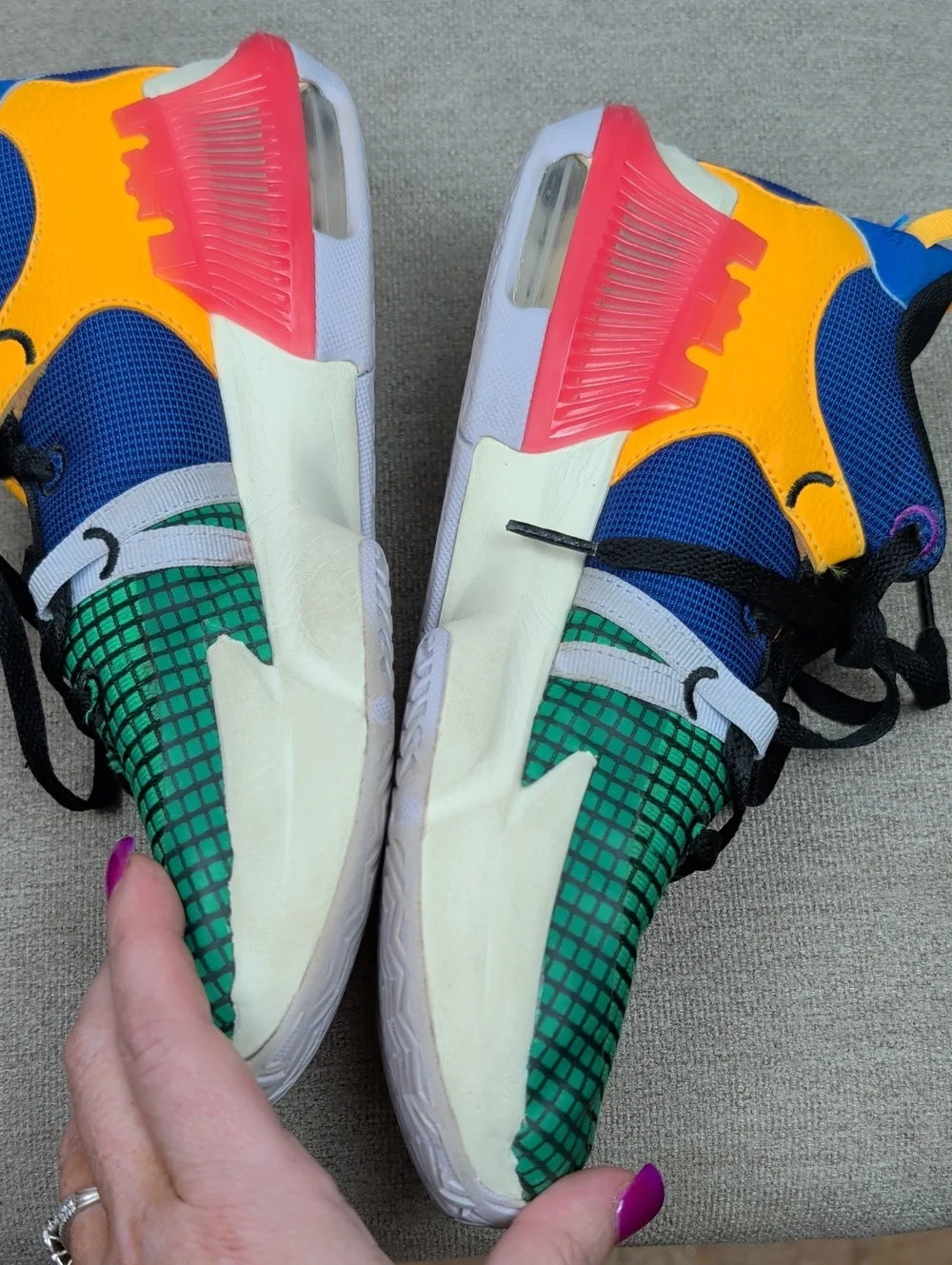 Nike LeBron Witness 7 Multi-Color Kids Boys 7 Y